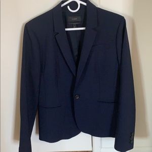 J Crew Bi Stretch Will Blazer - Navy